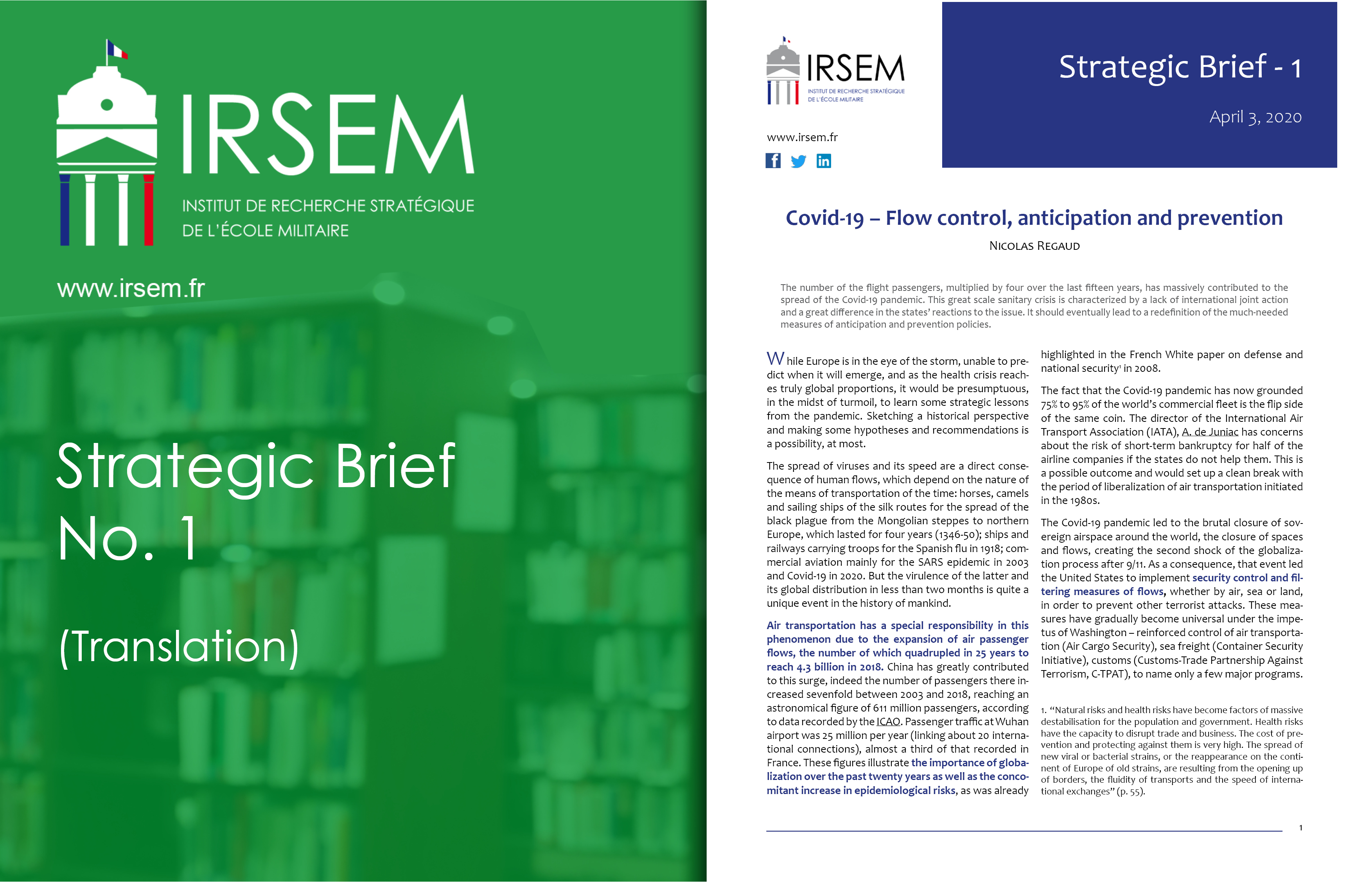 A La Une La Strategic Brief No1
