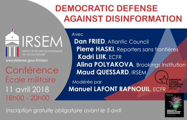 Conférence sur le thème "Democratic Defense Against Disinformation"