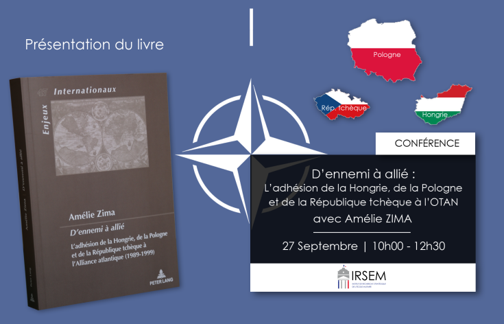 Conférence | Présentation du livre "D'ennemi à allié : l'adhésion de la Hongrie, de la Pologne et de la République tchèque à l'OTAN"