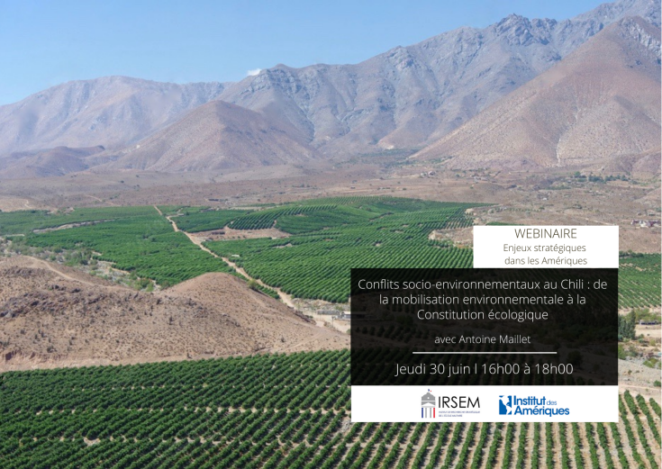 Webinaire : Conflits socio-environnementaux au Chili : de la mobilisation environnementale à la Constitution écologique 