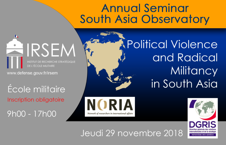 Annual Seminar South Asia Observatory, Novembre 29th, 2018
