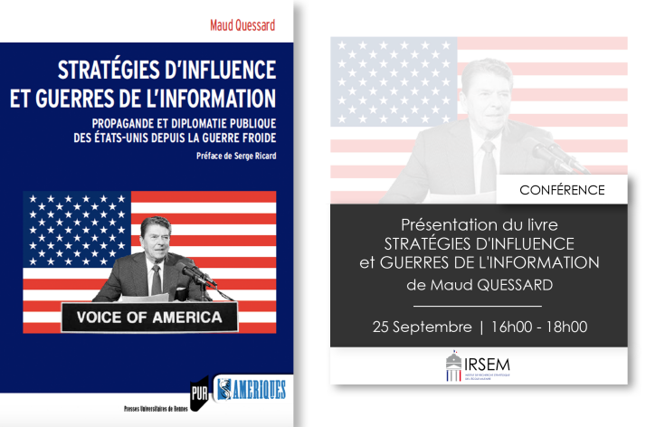 Conférence | Présentation du livre « Stratégies d'influence et guerres de l'information »