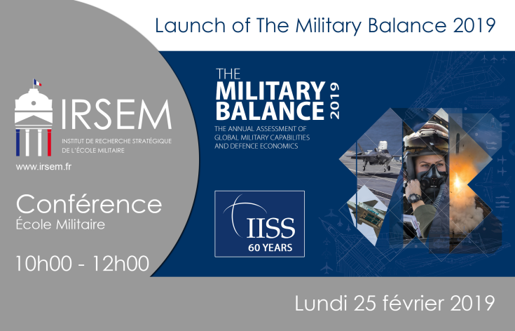 Launch of the Military Balance, 25 February 2019